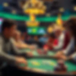 Visual representation of Big Fish Casino gameplay