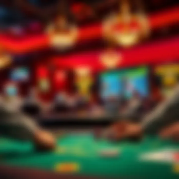 Strategic gameplay in an online casino environment