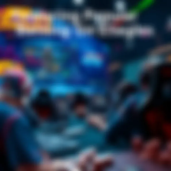 Infographic showcasing popular betting strategies for esports