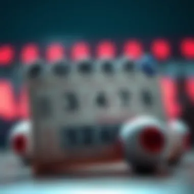 Powerball ticket displayed with winning numbers