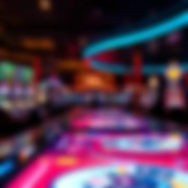 Exciting Gaming Experience at Red Hawk Casino Interior gaming floor with various gaming machines and vibrant atmosphere