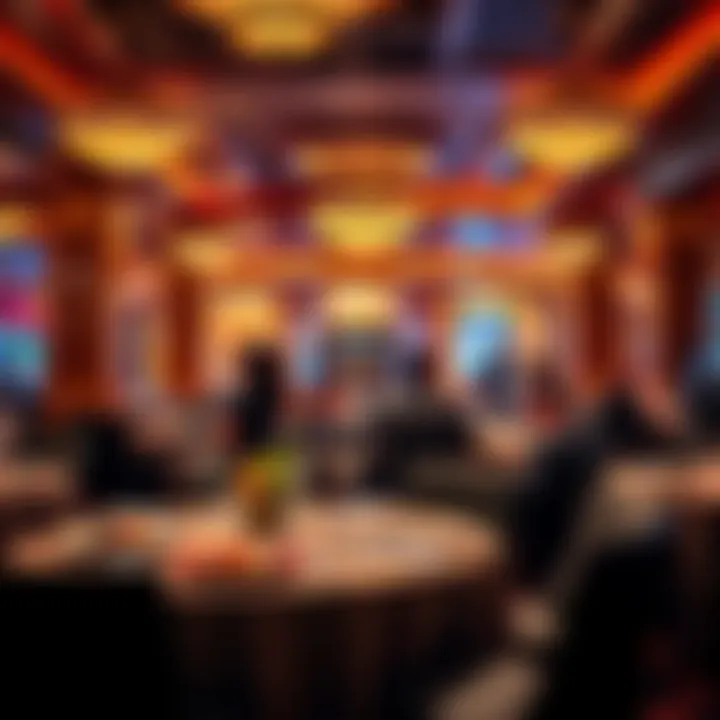 Gourmet Dining Experience at Seminole Casino Elegant dining area with a variety of gourmet dishes