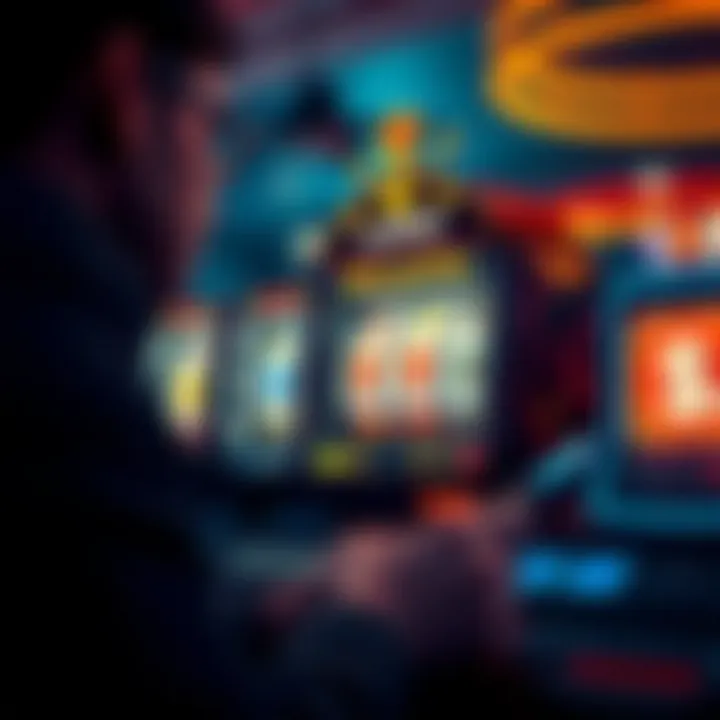 A conceptual image depicting responsible gambling practices and decision-making