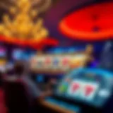 Overview of Slots LV Casino's homepage