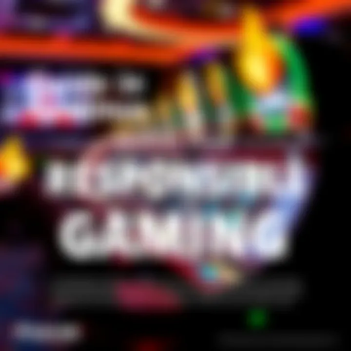 Infographic on responsible gaming practices