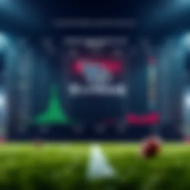 Team Performance and Betting Analysis Analytical graph showing team stats and betting odds