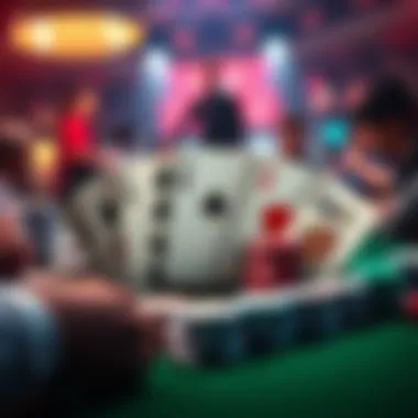 Exploring Poker Variants Illustration of various poker game variants and their mechanics