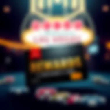 An illustration of a rewards card symbolizing the engagement strategies for visitors in Las Vegas