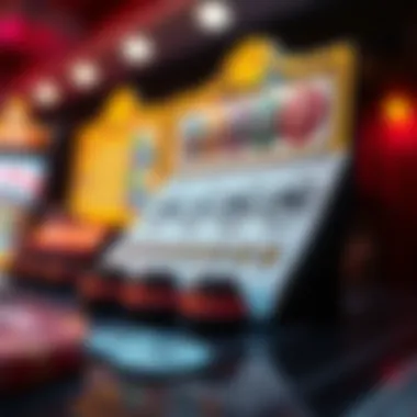 Mechanics of the Powerball Game Illustration of Powerball game mechanics with a ticket and draw process