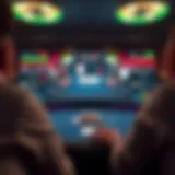 Overview of micro stakes poker games showcasing the digital interface