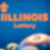 Overview of Illinois Lottery logo and branding