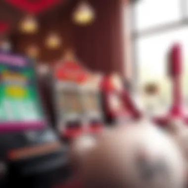 Illustration of various lottery games available in Illinois