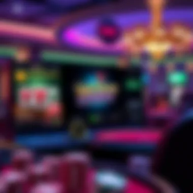 An overview of the Wild Cherry Casino interface